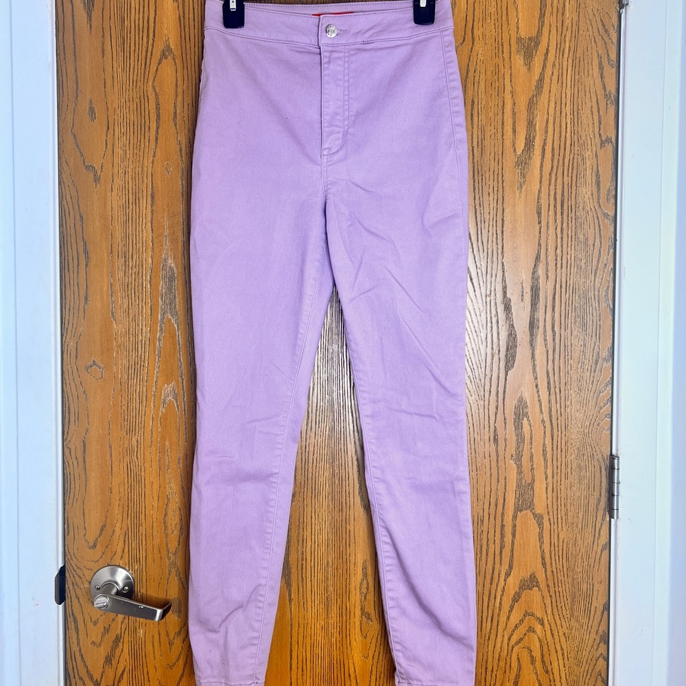 High Waist Lavendar Jean